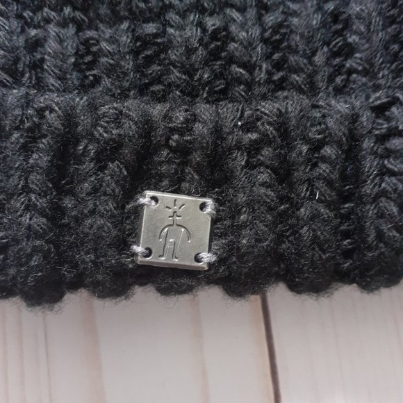 Smartwool Women's Copper Basin Slouch Beanie in Black - Picture 3 of 9